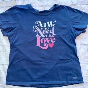 NWOT Women’s XL Life Is Good SS Crusher TShirt